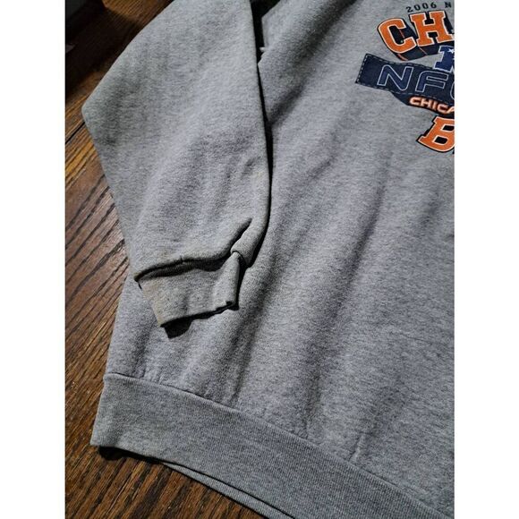 Chicago Bears 2006 National Football NFC Champions Long Sleeve Fleece Sweatshirt - Picture 3 of 4